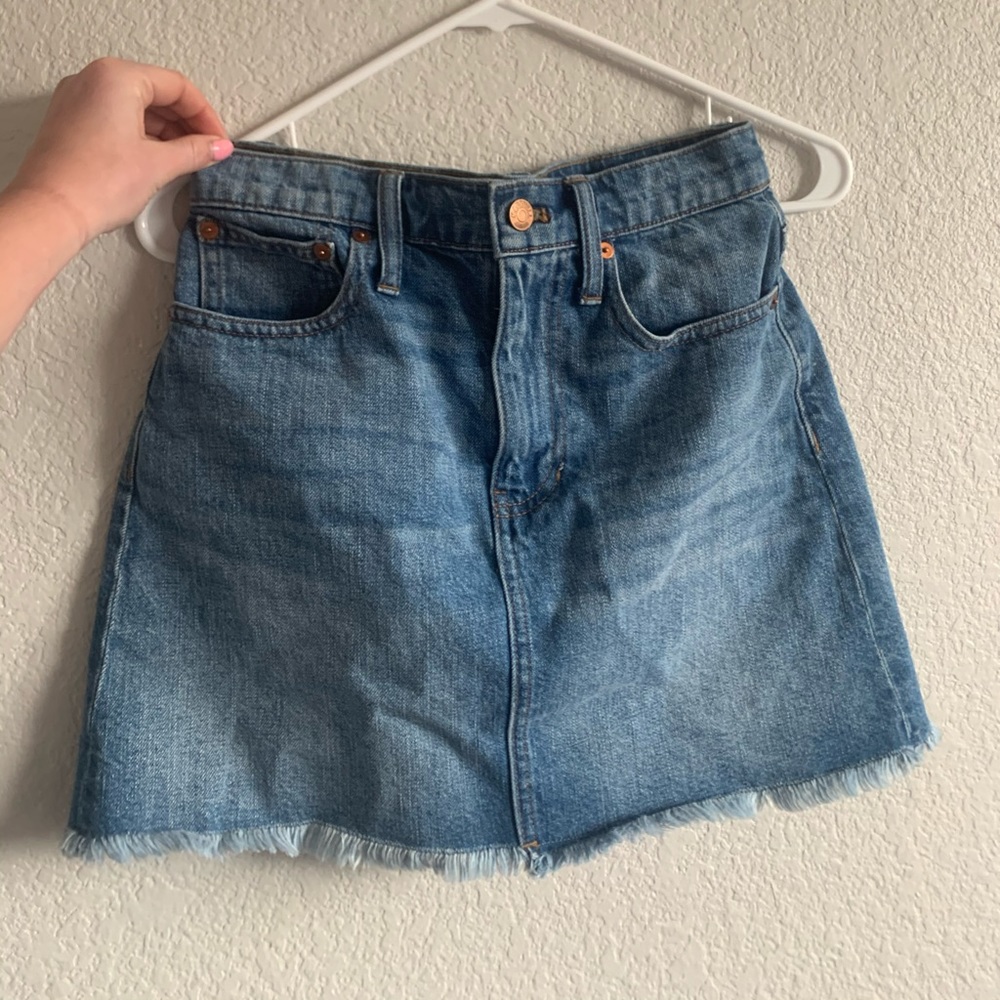Madewell Jean Skirt